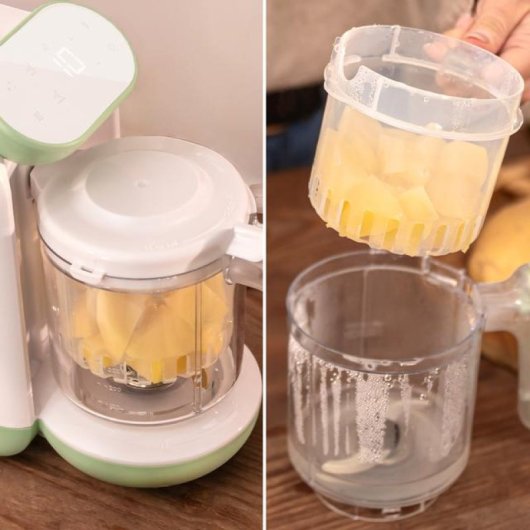 Robot de cocina Cecotec Nana BabyCare FoodProcessor multifunción con control táctil y esterilización