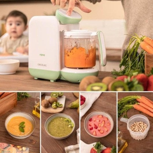 Robot da cucina Cecotec Nana BabyCare FoodProcessor multifunzione Touch Sterilizzatore