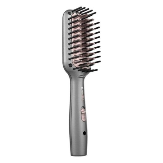 Cepillo alisador Cecotec Bamba InstantCare 400 Travel Brush cerámica turmalina 190º base 360° compacto