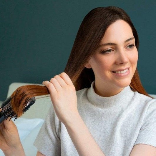 Cepillo alisador Cecotec Bamba InstantCare 400 Travel Brush cerámica turmalina 190º base 360° compacto