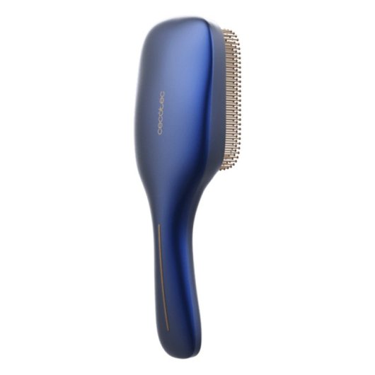 Escova revitalizante Cecotec HairCare Revitalize Blue com tecnologias de iões negativos e massagem EMS.