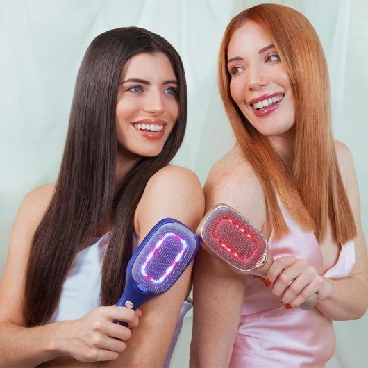 Cepillo Cecotec HairCare Revitalize Tecnología Iones EMS LLLT Portátil Negro