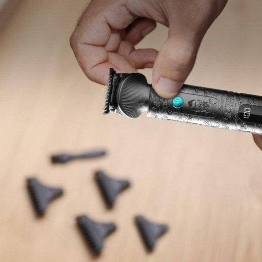 Multigroomer Cecotec PrecisionCare Samurai Profiling 6-in-1 170 min Edelstahlklinge Display