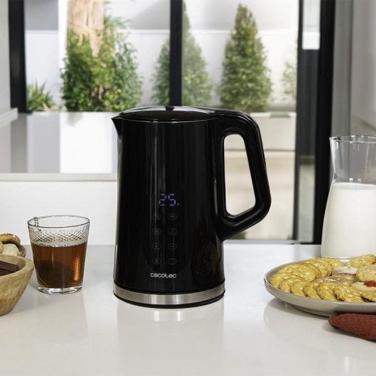 Wasserkocher Cecotec ThermoSense 800 Neo 1,7L 2200W Digital Edelstahl einstellbar