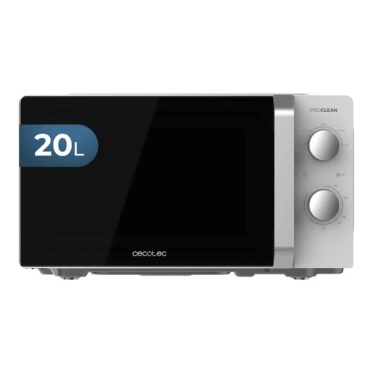 Microondas Cecotec Proclean 2010 Inverter 20 Litros 700W Tecnología Inverter 5 Niveles