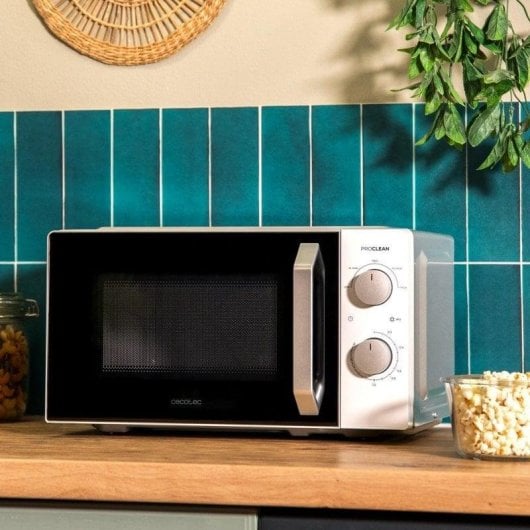 Microondas Cecotec Proclean 2010 Inverter 20 Litros 700W Tecnología Inverter y Temporizador