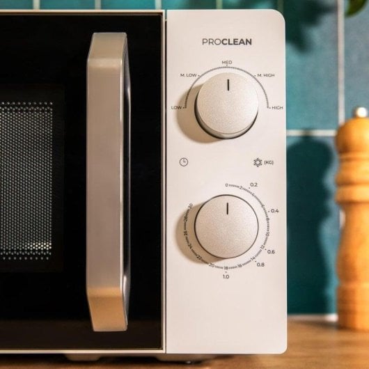 Microondas Cecotec Proclean 2010 Inverter 20 Litros 700W Tecnología Inverter y Temporizador