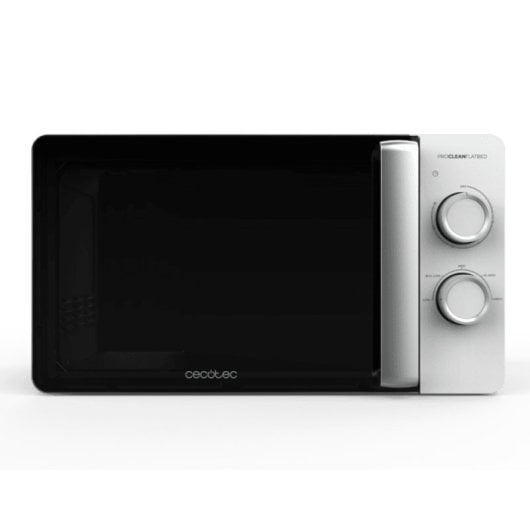 Microondas Cecotec Flatbed 20L 700W Grill 800W Sin Plato 6 Niveles 8 Programas