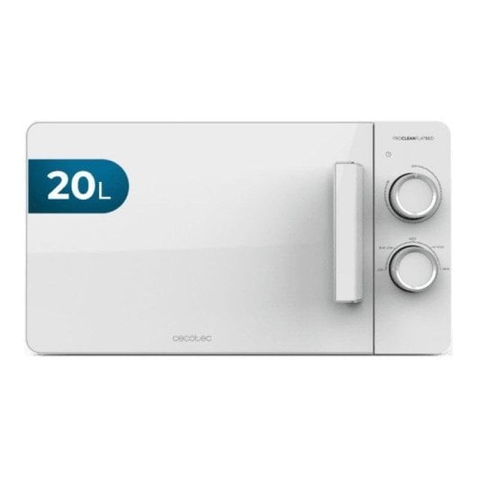 Microonde Cecotec Proclean 3020 Flatbed 20 Litri 700W Senza Piatto Modo Scongelamento
