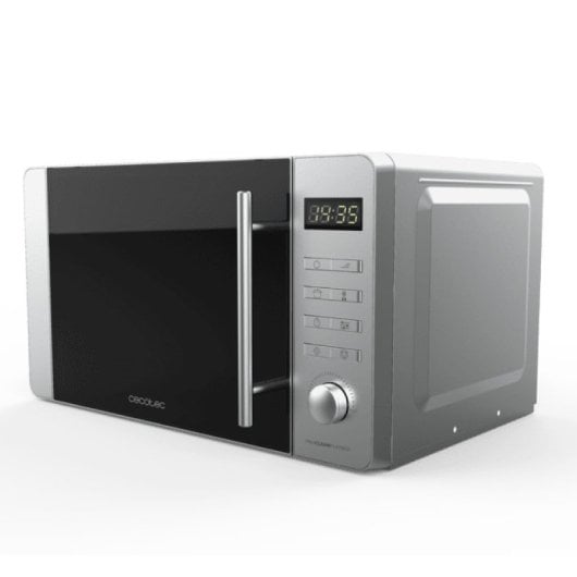 Microondas Cecotec Proclean 5010 Flatbed 20L Inox Cavidad Plana 700W 8 Programas Cerámica