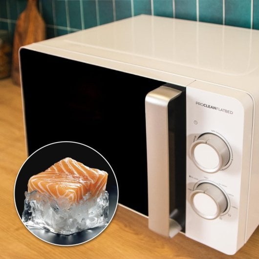 Microondas Cecotec Proclean 3110 20 Litros 700W Grill 800W Tecnología 3DWave sin Plato