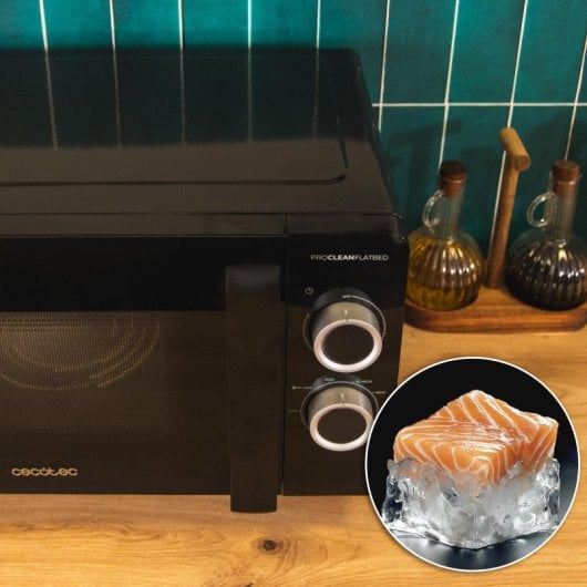 Microondas Cecotec Proclean 3130 20L 700W con Grill 800W 6 Niveles 3DWave