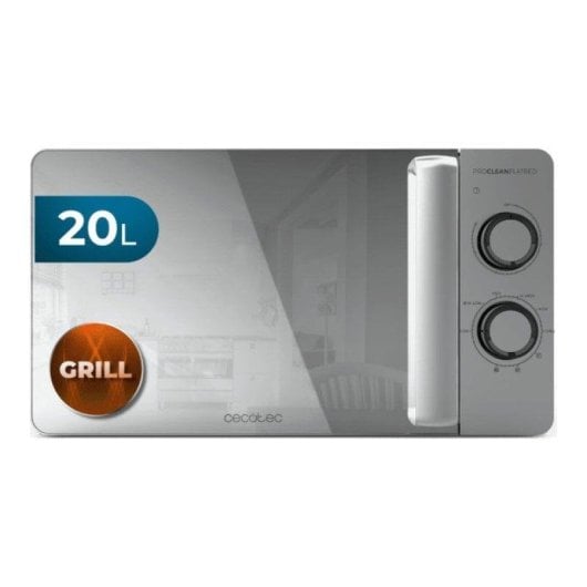 Mikrowelle Cecotec Proclean 3160 Flatbed 20L 700W Grill 3DWave Ready2Clean