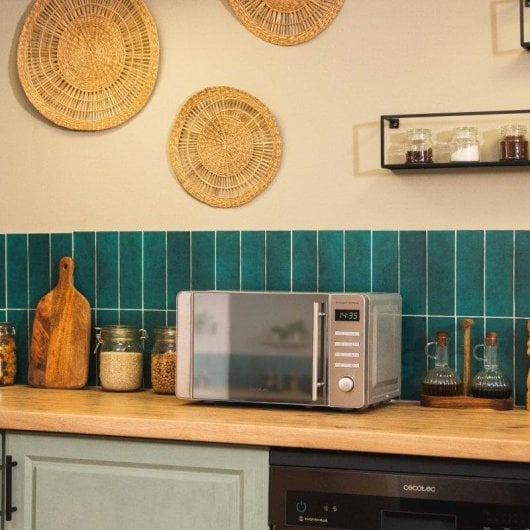 Mikrowelle Cecotec Proclean 5120 20L 700W Grill Flachbett Digital Keramik