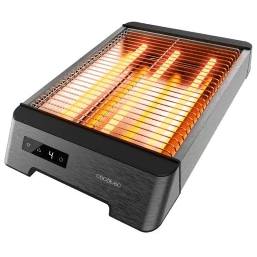 Tostador Cecotec NiceSlice Touch 1000W 3 Quarzheizungen Digital Edelstahl