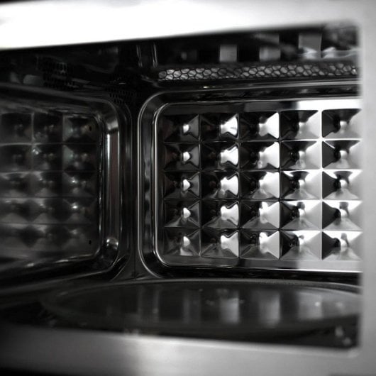 Microondas Evvo Home Mi30 21 Litros 1200W Grill Multifunción 8 Programas Automáticos