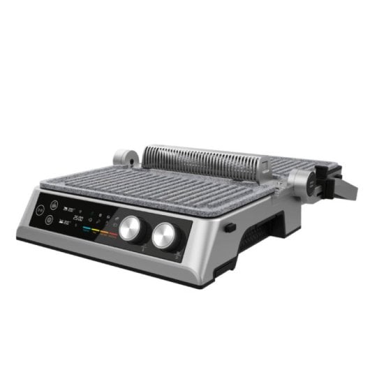 Elektrogrill Cecotec Rock'n'Grill Bistro 2400W Smokeless Edelstahl LED-Sonde