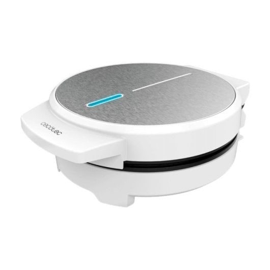 Gofrera Cecotec Fun Gofrestone 1000W Antiadherente Placa 19cm Acero Inoxidable