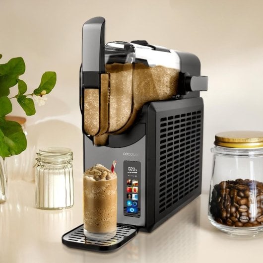 Machine à granité Cecotec Twist&Ice 2600 2,6 L avec commandes tactiles, 6 modes et buse anti-goutte