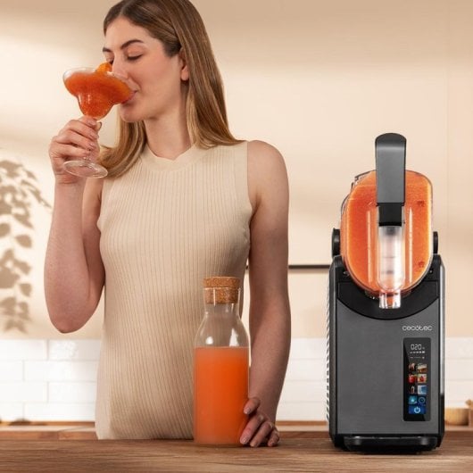 Machine à granité Cecotec Twist&Ice 2600 2,6 L avec commandes tactiles, 6 modes et buse anti-goutte