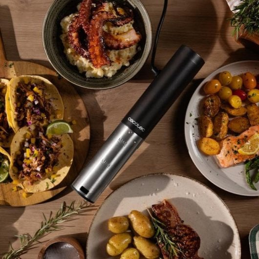 Cecotec SlowVide 1000 Connected Roner Baja temperatura Wifi 1000W