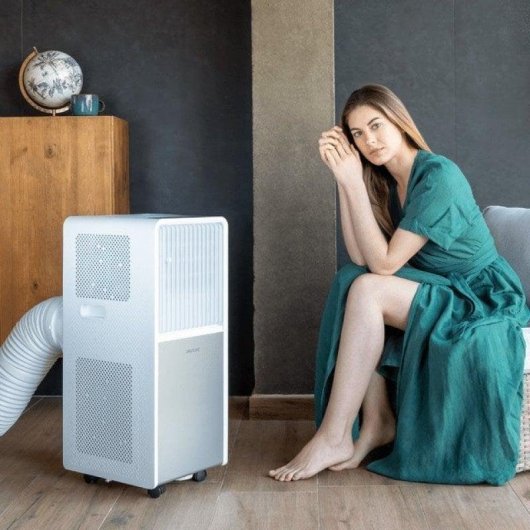 Ar Condicionado Portátil Cecotec ForceClima 7550 Style Connected 7000 BTU Wi-Fi