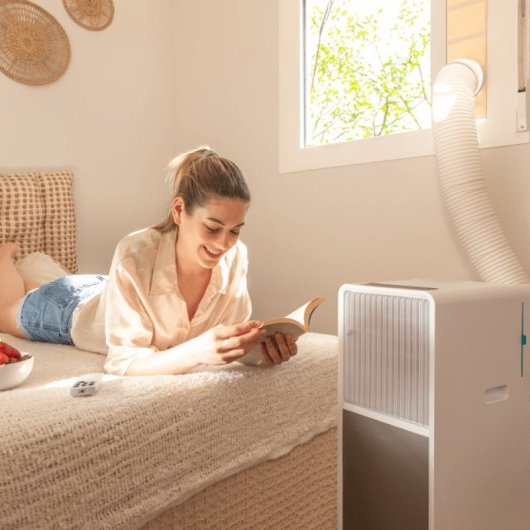 Cecotec ForceClima 7550 Style Connected Tragbare Klimaanlage 1.750 Frigories