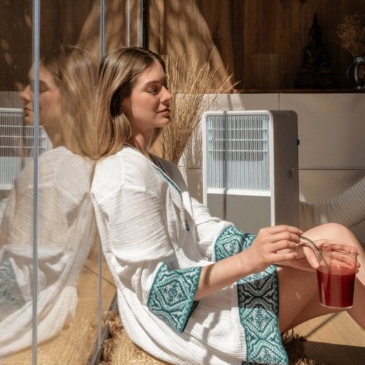 Cecotec ForceClima 9550 Style Heating Connected Aire Acondicionado Portatil Bomba Calor 2250 Frigorías