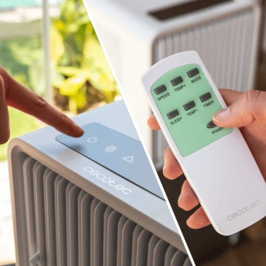 Cecotec ForceClima 9550 Style Heating Connected Aire Acondicionado Portatil Bomba Calor 2250 Frigorías