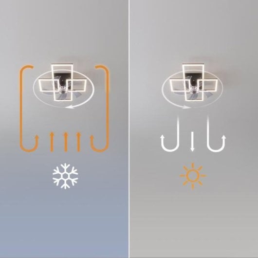 Ventilatore da soffitto Cecotec EnergySilence LampAero 690 FlowLight con luce e telecomando 20W Nero