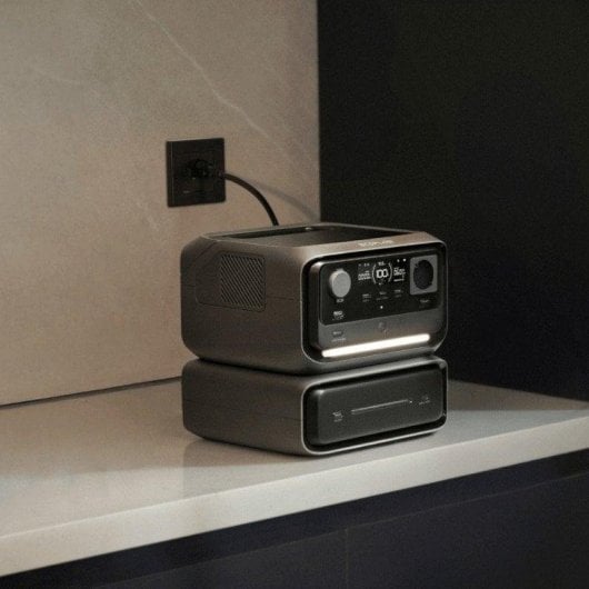 Station d’energie EcoFlow River 3 Max 572Wh 2 ports AC 3 ports USB Batterie LiFePO4 Écran LCD Compatible solaire