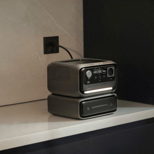 EcoFlow River 3 Max Tragbares Kraftwerk 572Wh 600W Schwarz