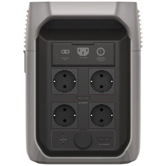 Energie-Station EcoFlow DELTA 3 1536Wh 4 AC 2 DC 6 USB LiFePO4 LCD-Bildschirm Solarladekompatibel