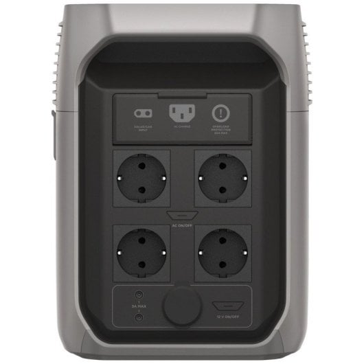 EcoFlow Delta 3 Estación de Energía Portátil 1500Wh 1800W Gris