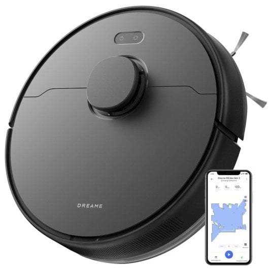 Dreame Robot Aspirador con Mopa D9 MAX Gen 2 + Dreame Nova Fritadeira a Ar Aerochef FD10 PRO