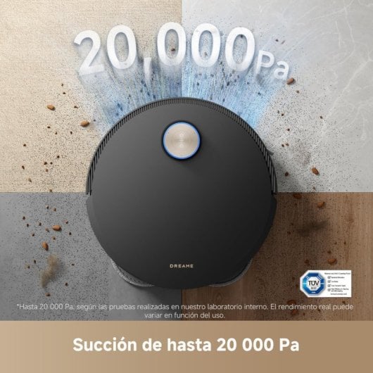 Dreame Robot Aspirador X50 Ultra Complete Preto + Dreame Mova Fritadeira a Ar Aerochef FD10 Pro