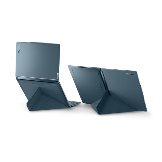Lenovo Yoga Book 9 13IMU9 Intel Core Ultra 7 155U Hybride (2-en-1) 33,8 cm (13.3") Écran tactile 2.8K 32 Go LPDDR5x-SDRAM 1 To SSD Wi-Fi 6E (802.11ax) Windows 11 Home Italien Bleu