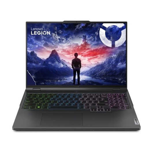 Lenovo Legion Pro 5 16IRX9 Intel® Core™ i7 i7-14650HX Computer portatile 40,6 cm (16") WQXGA DDR5-SDRAM SSD NVIDIA GeForce RTX 4060 Wi-Fi 6E (802.11ax) Windows 11 Home Italiano Grigio