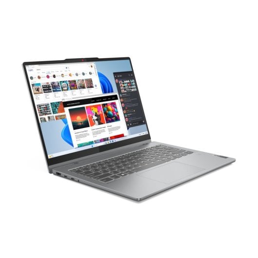 Lenovo IdeaPad 5 2-in-1 14IRH9 Intel® Core™ i5 i5-13420H Ibrido (2 in 1) 35,6 cm (14") Touch screen WUXGA 16 GB LPDDR5x-SDRAM 512 GB SSD Wi-Fi 6 (802.11ax) Windows 11 Home Italiano Grigio
