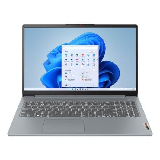 Lenovo IdeaPad Slim 3 15AMN8 AMD Ryzen™ 5 7520U Computador portátil 39,6 cm (15.6") Full HD 16 GB LPDDR5-SDRAM 512 GB SSD Wi-Fi 6 (802.11ax) Windows 11 Home Italiano Cinzento