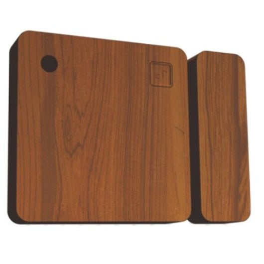 Sensor de puerta/ventana Shelly Bluetooth inalámbrico marrón alcance 30m batería CR2032