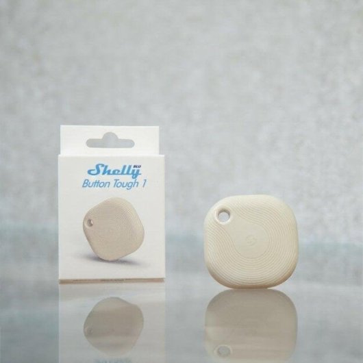 Smart-Home-Taste Shelly BLU Button Tough 1 Bluetooth 4.2 mit AES-Verschlüsselung