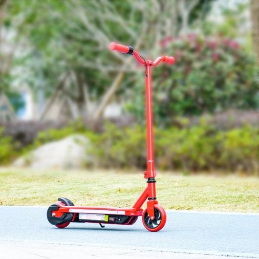 Aiyaplay Patinete Eléctrico Para Niños De 6-14 Años Max. 10 Km/h Rojo