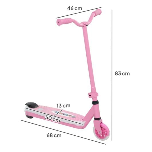 Aiyaplay Patinete Eléctrico Para Niños De 4-7 Años Max. 6 Km/h Rosa