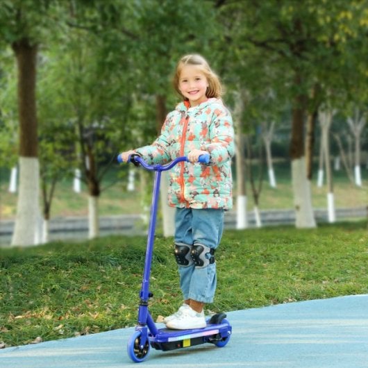 Aiyaplay Patinete Eléctrico Para Niños De 6-14 Años Max. 10 Km/h Azul