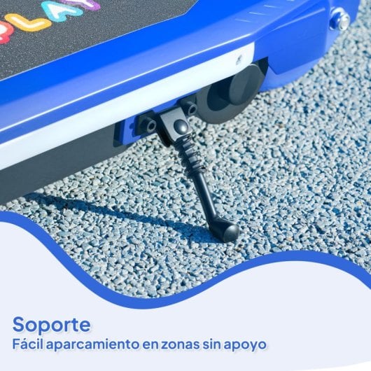 Aiyaplay Patinete Eléctrico Para Niños De 6-14 Años Max. 10 Km/h Azul