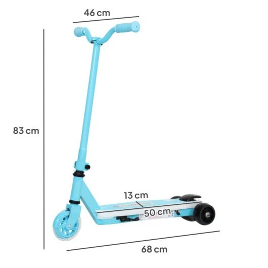 Aiyaplay Patinete Eléctrico Para Niños De 4-7 Años Max. 6 Km/h Azul