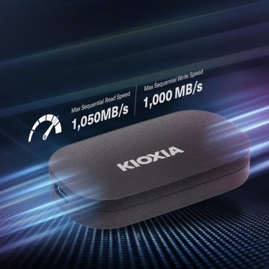 Kioxia Exceria Plus G2 SSD Portátil USB 3.2 Gen2 500GB