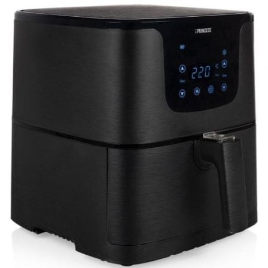Princess 183014 Freidora Aire 1700W Capacidad 5.2L Pantalla Digital Negra