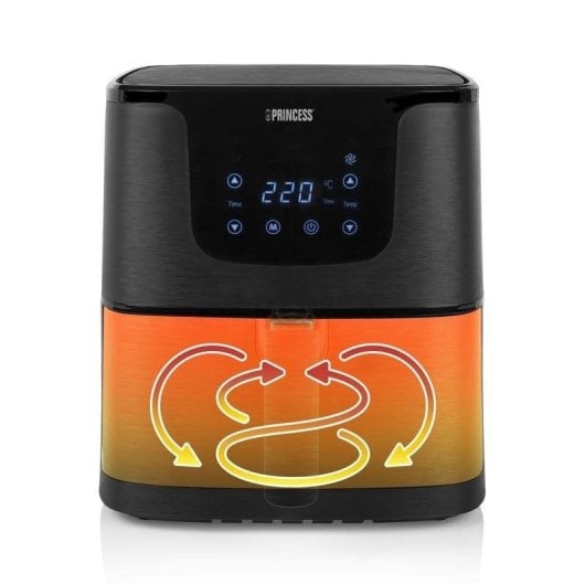 Heißluftfritteuse Princess 183014 5.2L 1700W Digitales Display BPA-frei